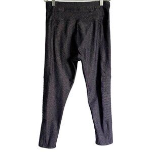 C & C Sport Workout Capris Charcoal Grey Womens Size Small